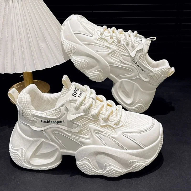 Chunky Wave Sole Sneakers