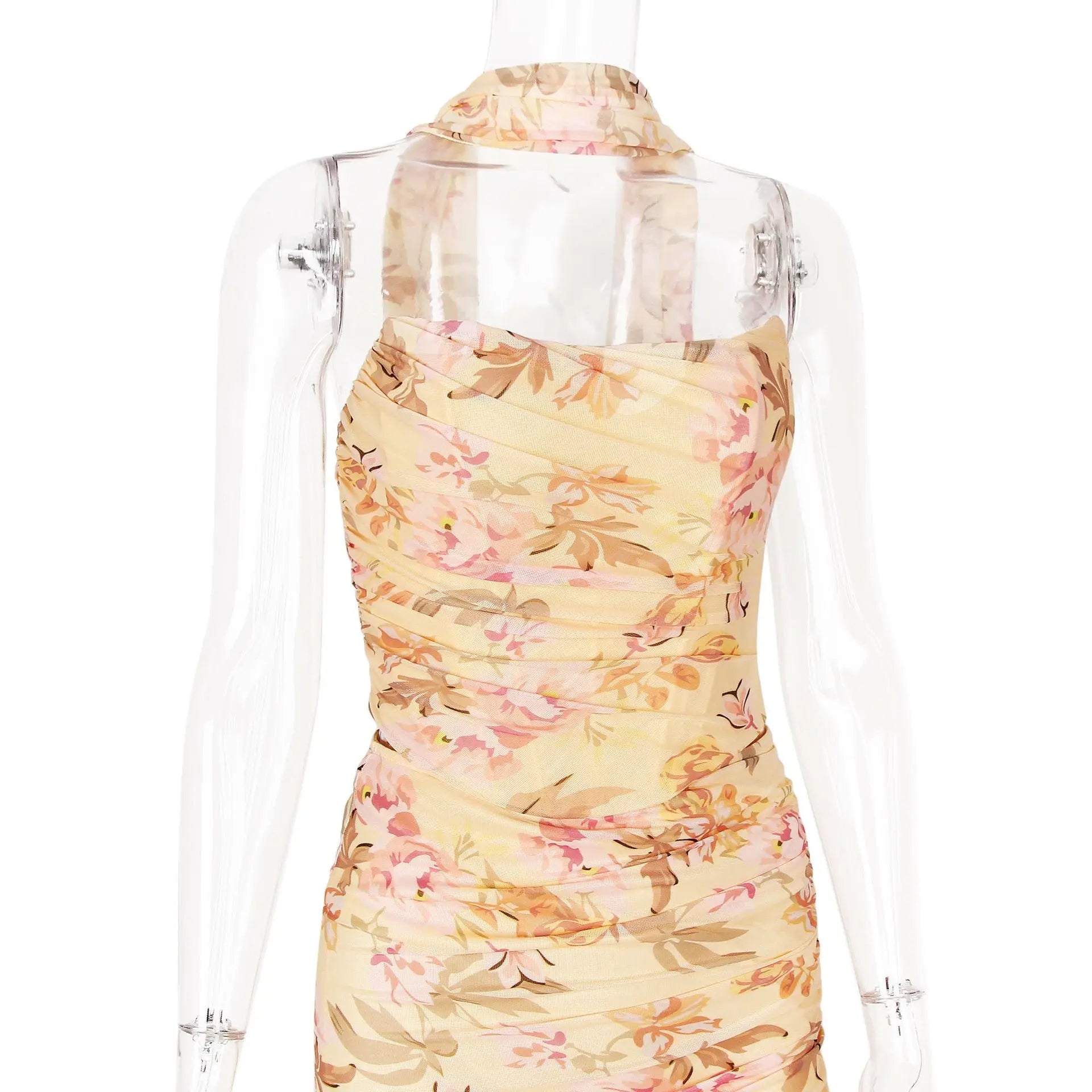 Strapless Bodycon Maxi Dress