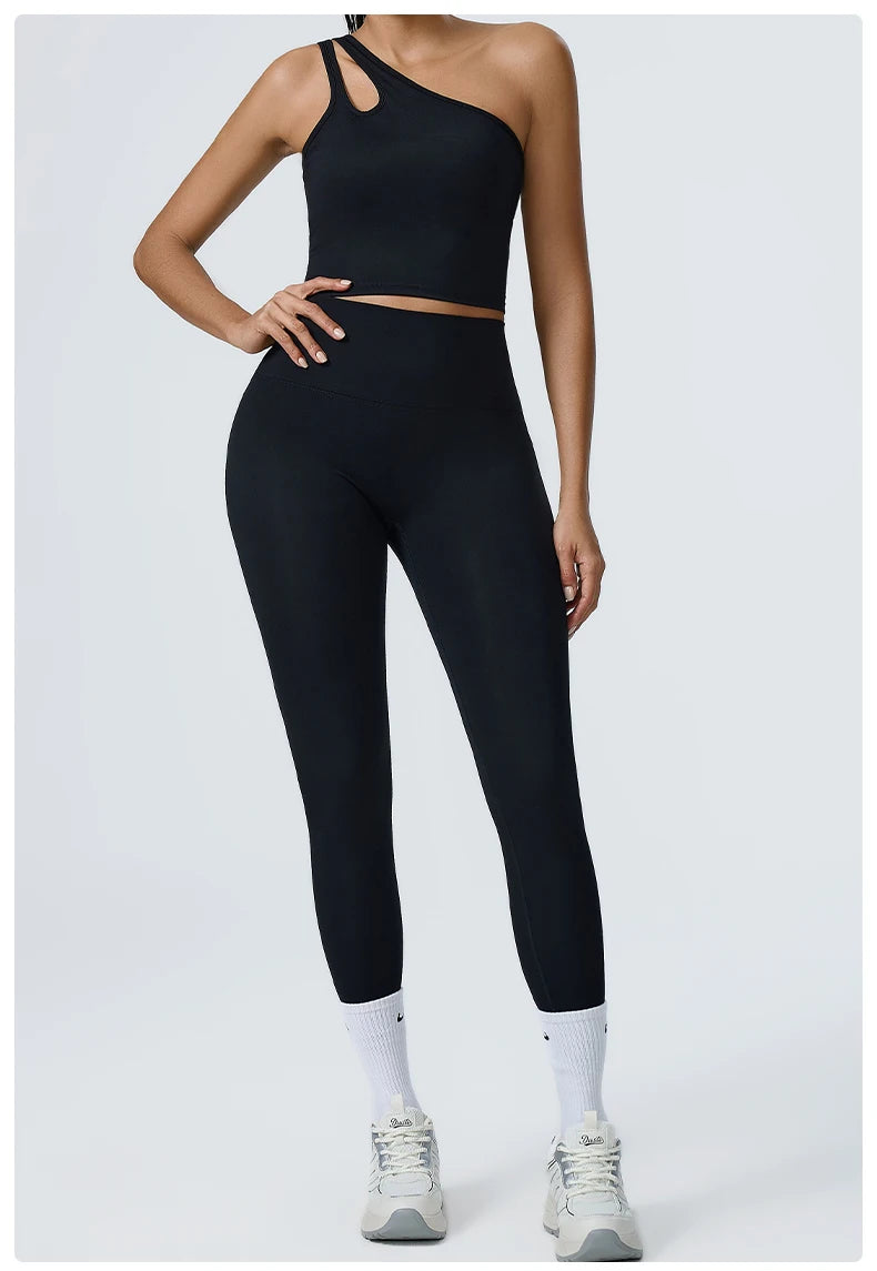 One-Shoulder Activewear Set