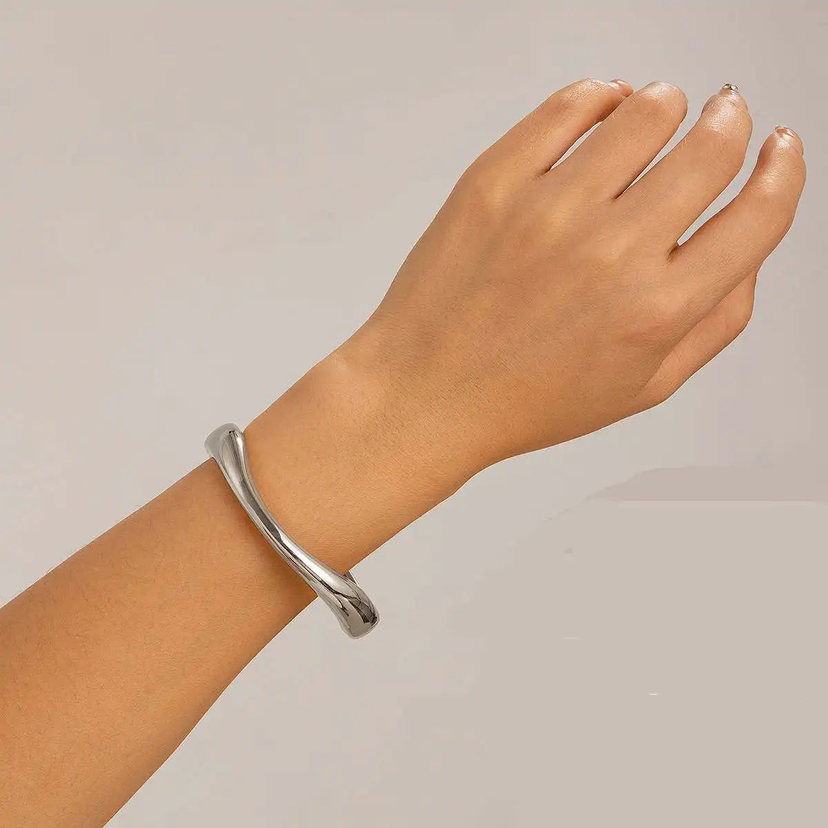 Bold Sculptural Bracelet & Ring Set