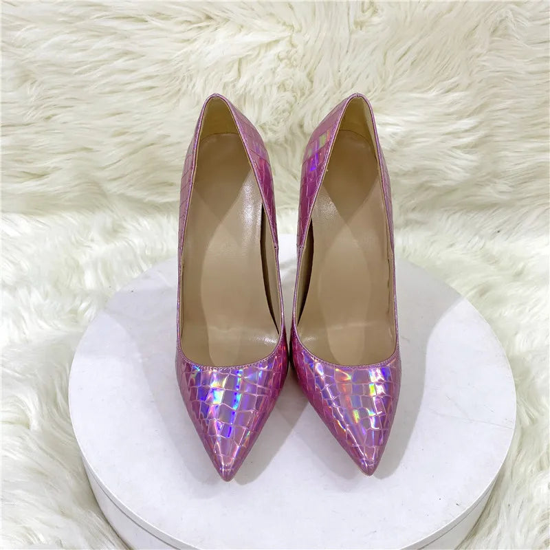 Holographic Stiletto Pumps