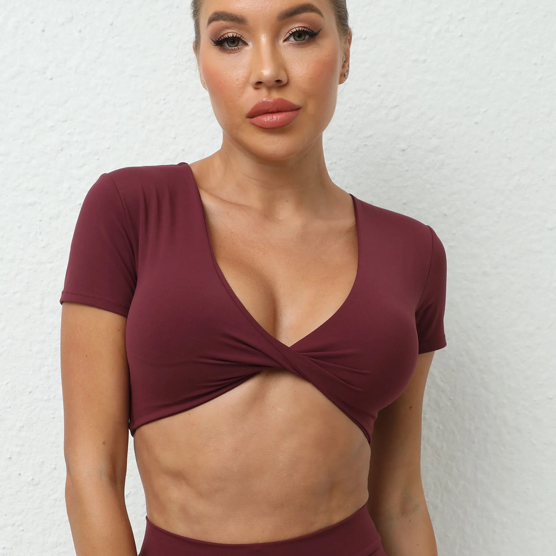 TwistFront Crop Tee