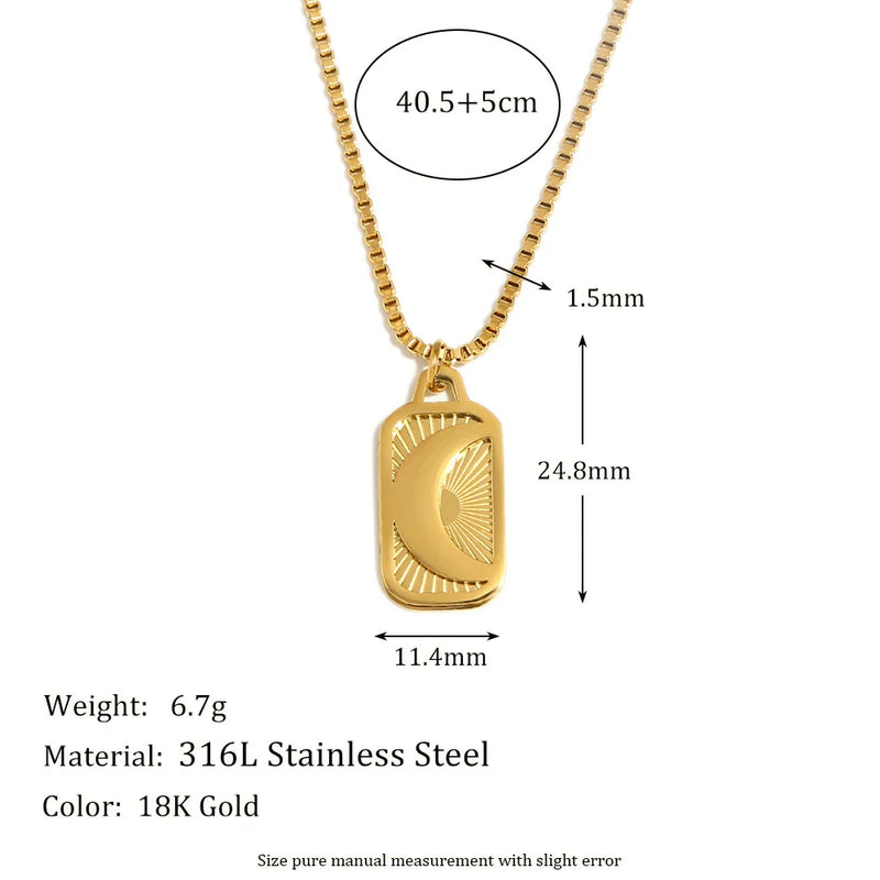 Moon Pendant necklace