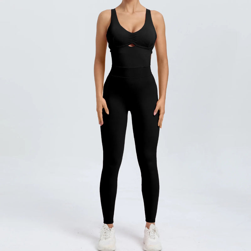 One-Piece Workout Jumpsuit