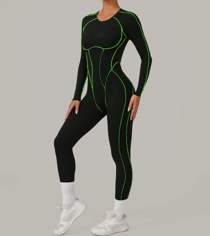 Contour Long Sleeve Jumpsuit