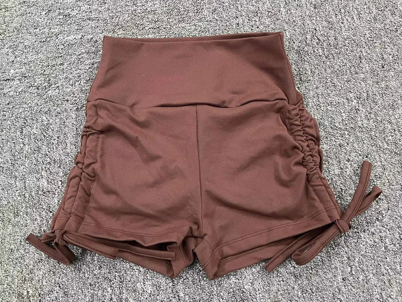 High Waist Scrunch Workout Shorts