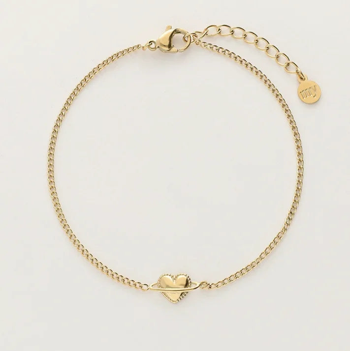 Dainty Charm Chain Bracelet Set