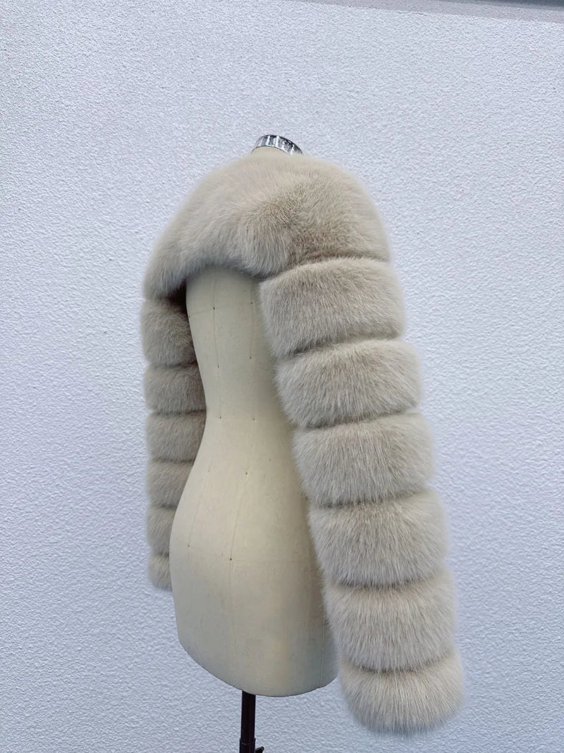 Luxe Shoulder Fur Bolero