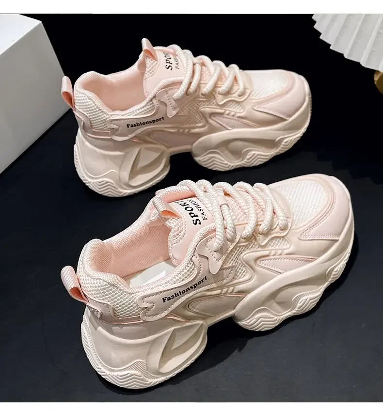 Chunky Wave Sole Sneakers