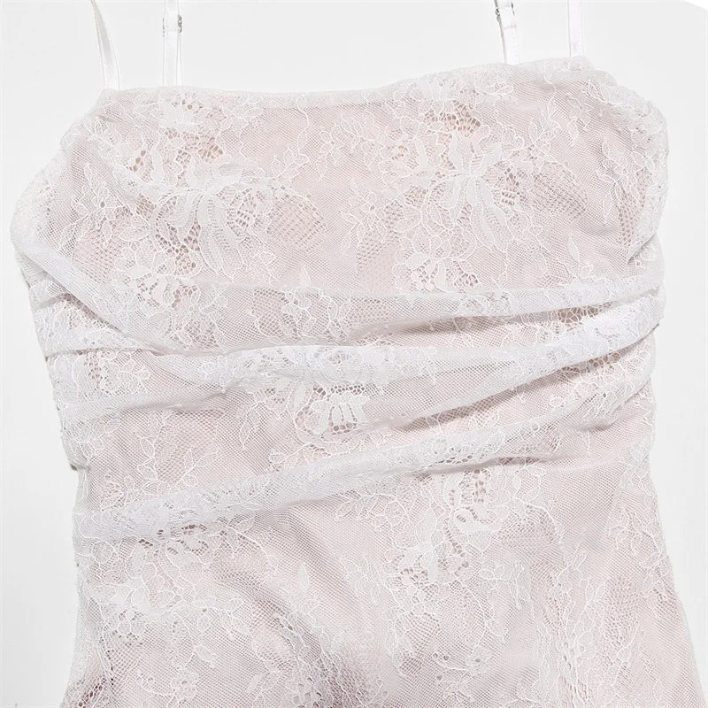 Long Sleeve Lace Maxi Dress