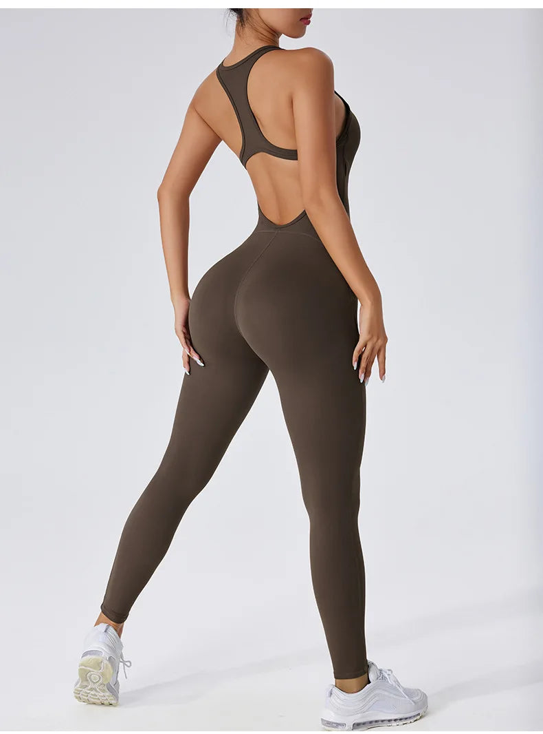 Sleek Contour Jumpsuit