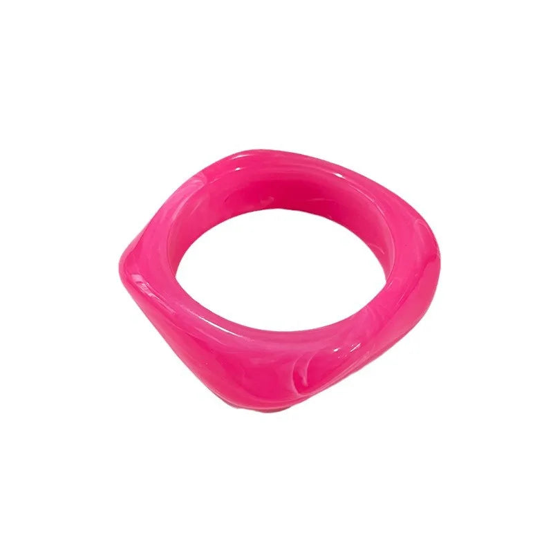 Chunky Resin Statement Bangle