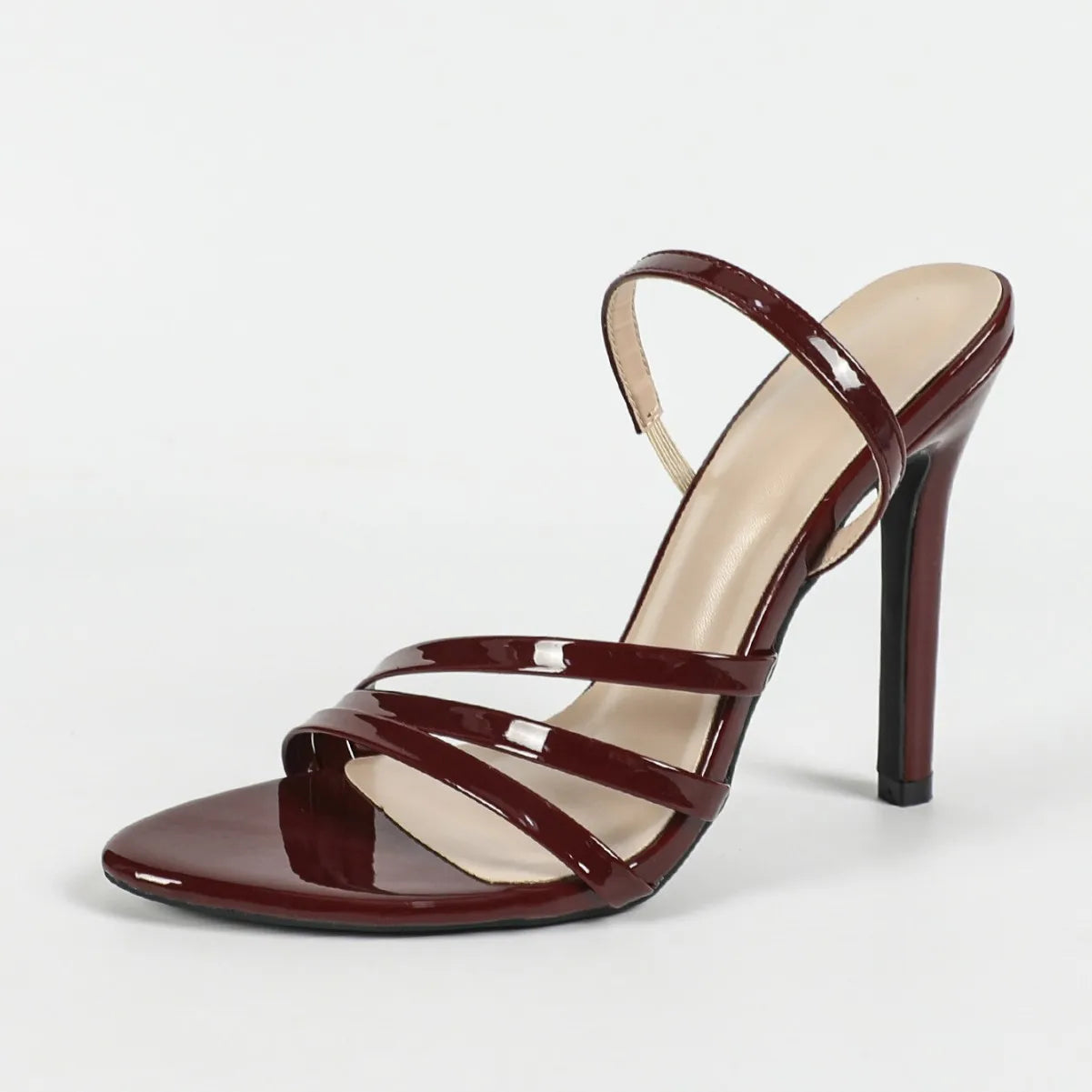 Strappy Slingback Stiletto Heels