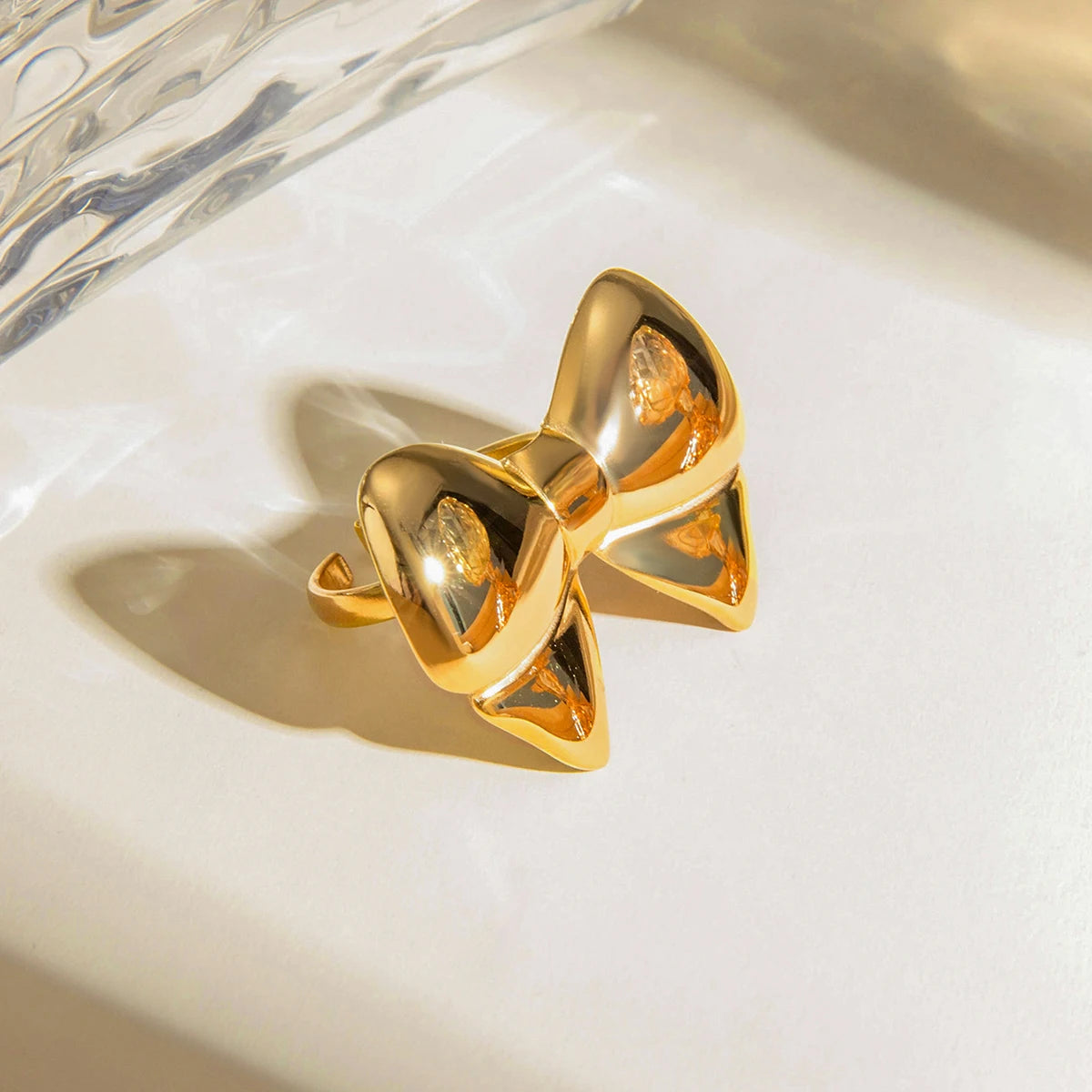 Iconic Motif Statement Ring Set
