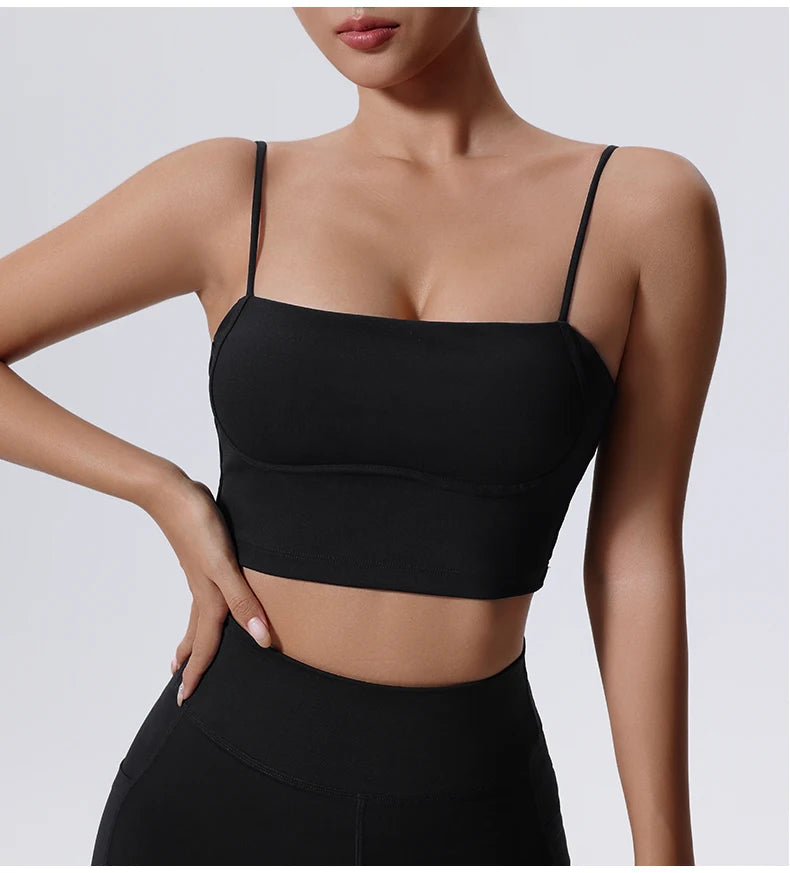 Flex Strappy Crop Top