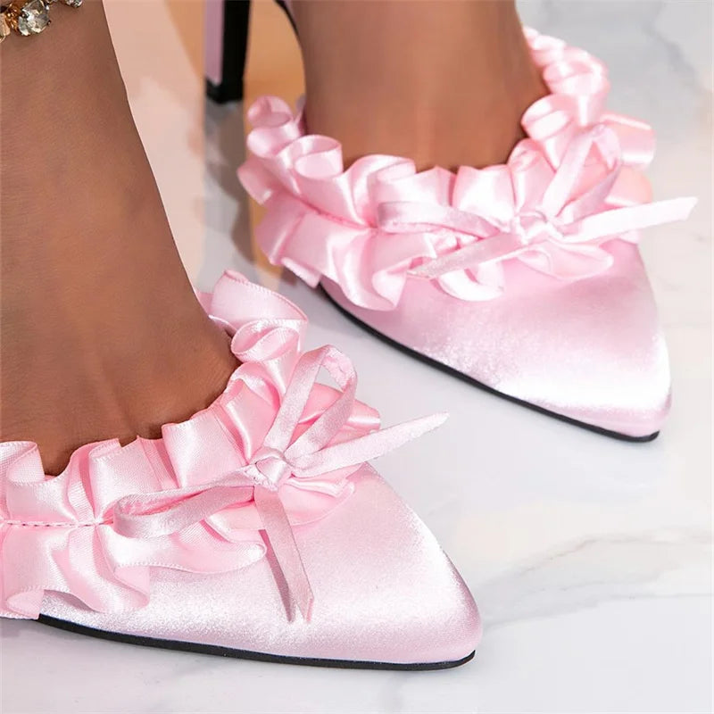 Ruffle Fantasy Stilettos
