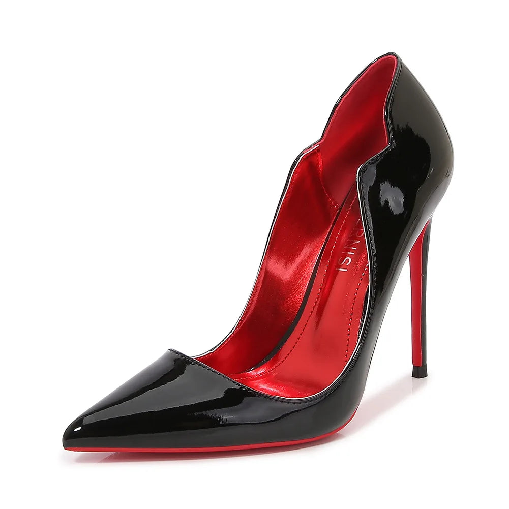 Sculpted Edge Stiletto Pumps