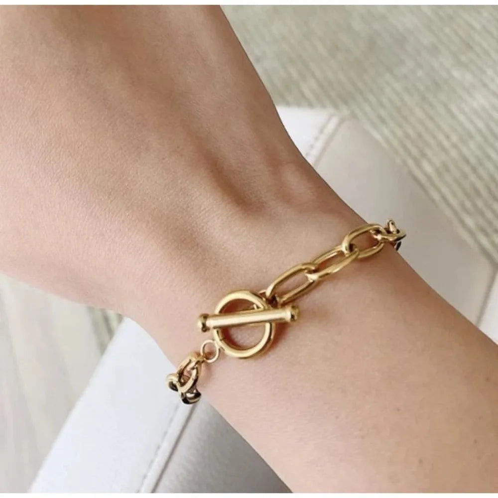 Chunky Link Chain Bracelet