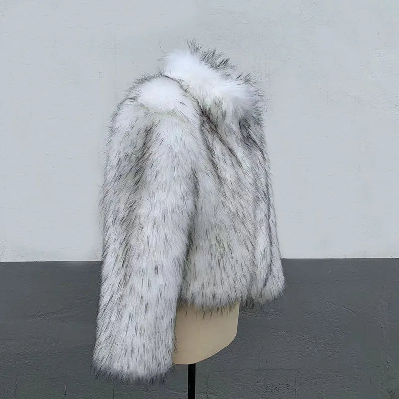 Frosted Elegance Coat