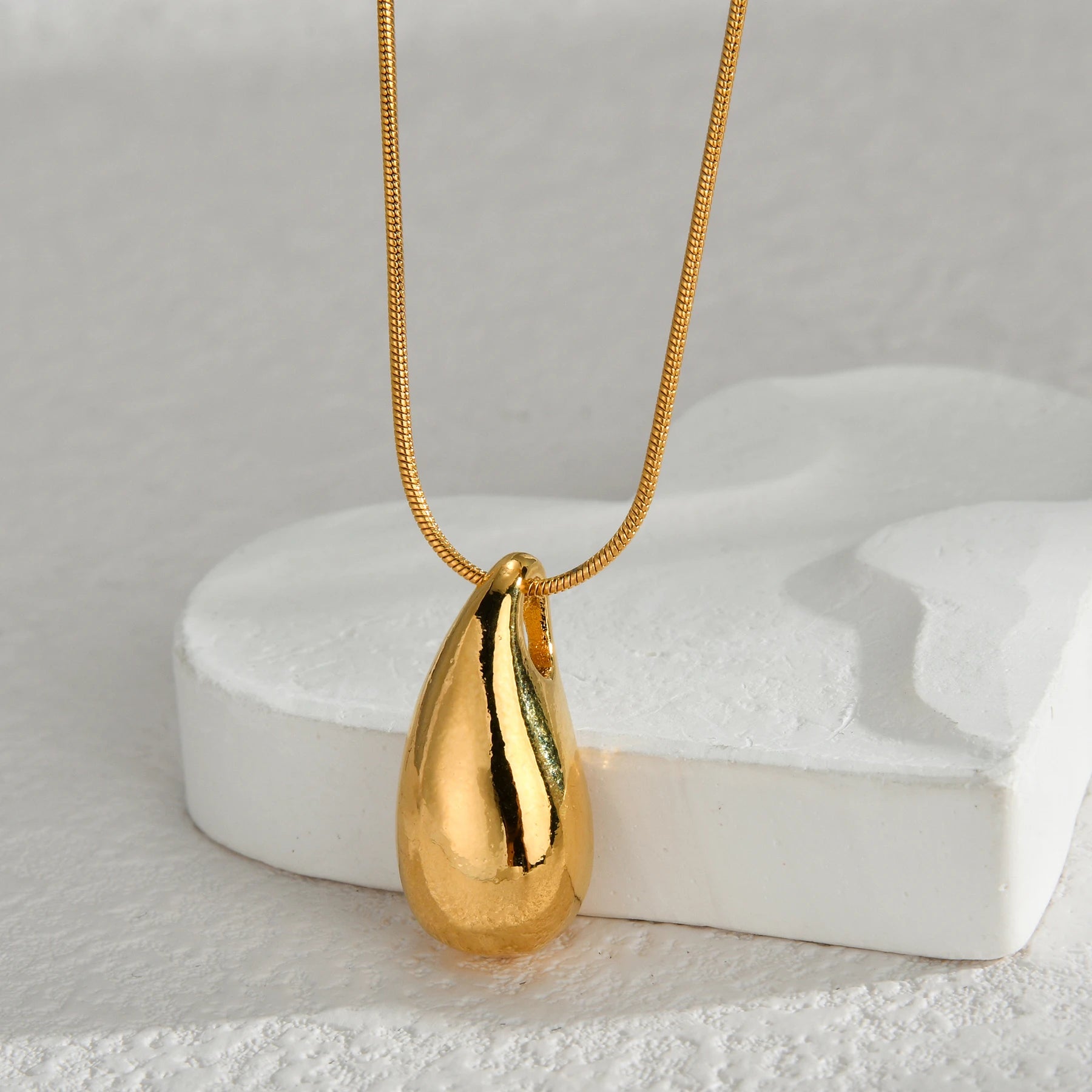 Bold Heart Pendant Necklace