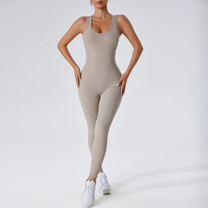 Sleek Contour Jumpsuit
