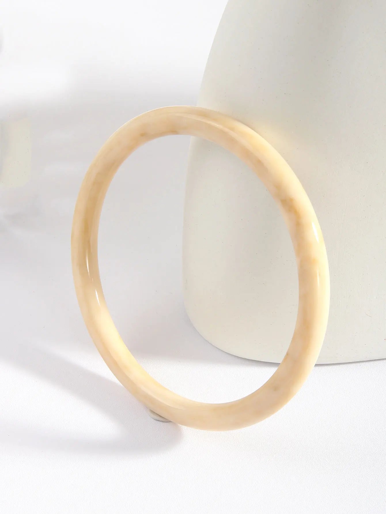 Resin Bangle Bracelet Set