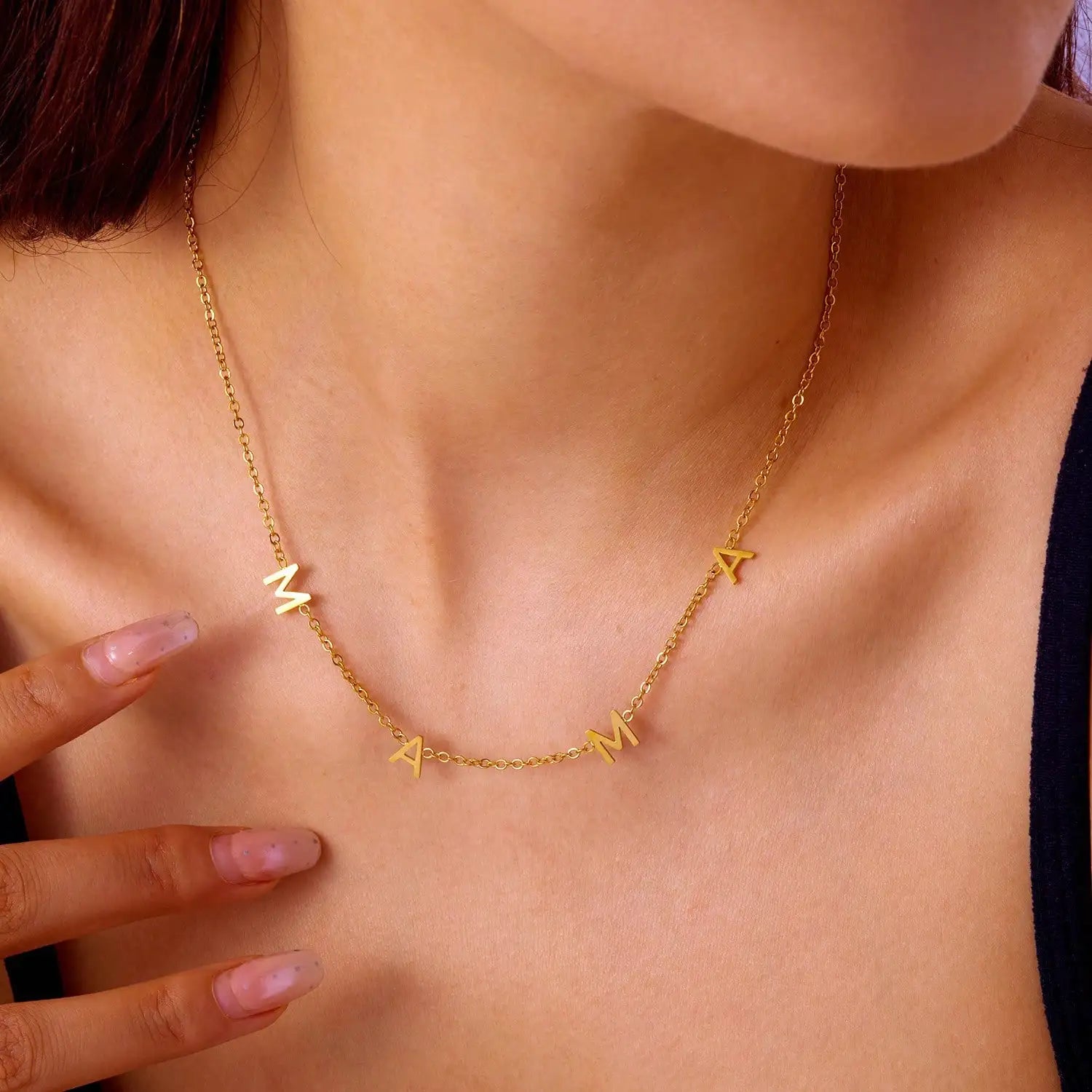 Mama Letter Necklace