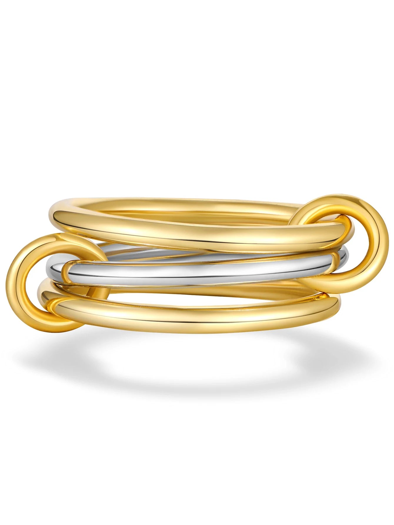 Radiant Harmony Gold Ring