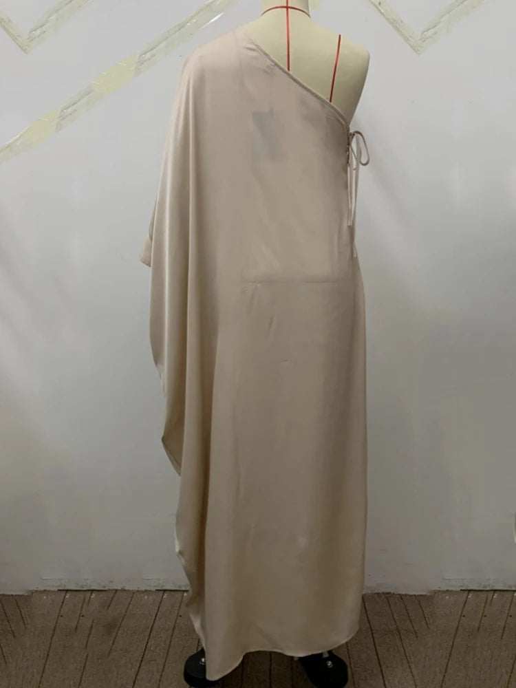 Athena One-Shoulder Maxi Dress