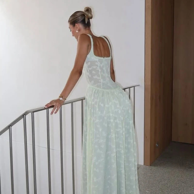 Isla Breeze Corset Gown