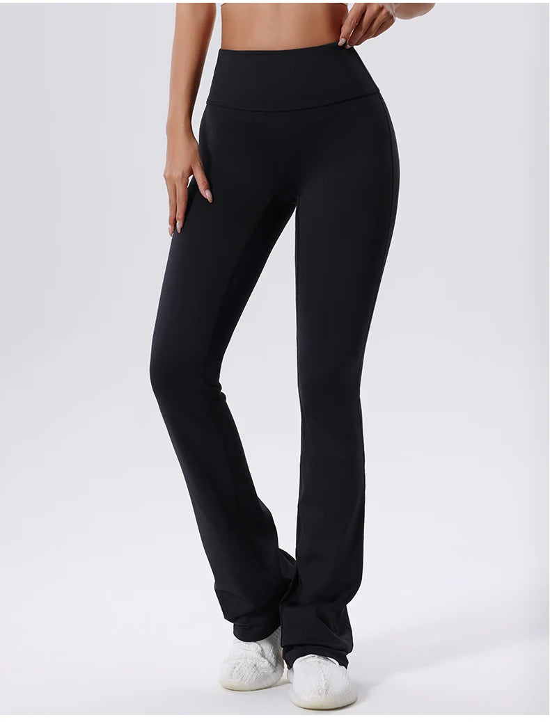 High-Waist Flare Leggings