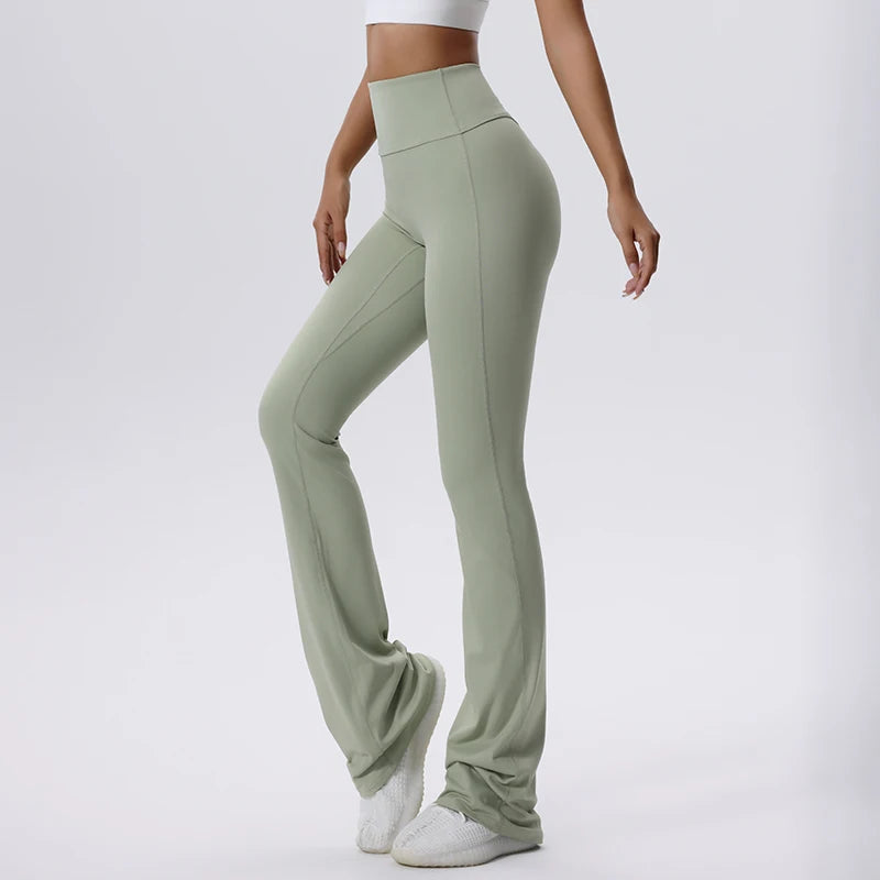 High-Waist Flare Leggings