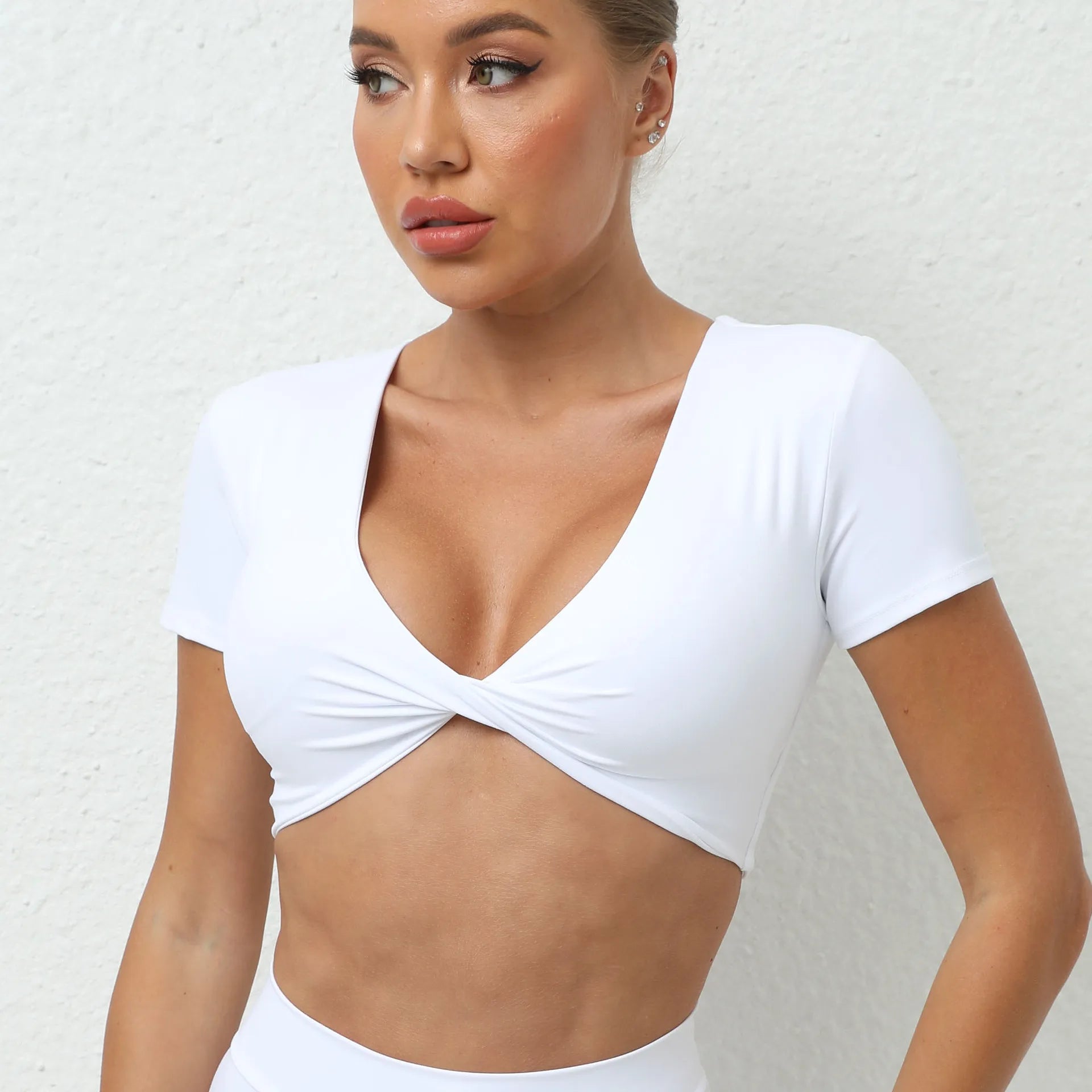 TwistFront Crop Tee