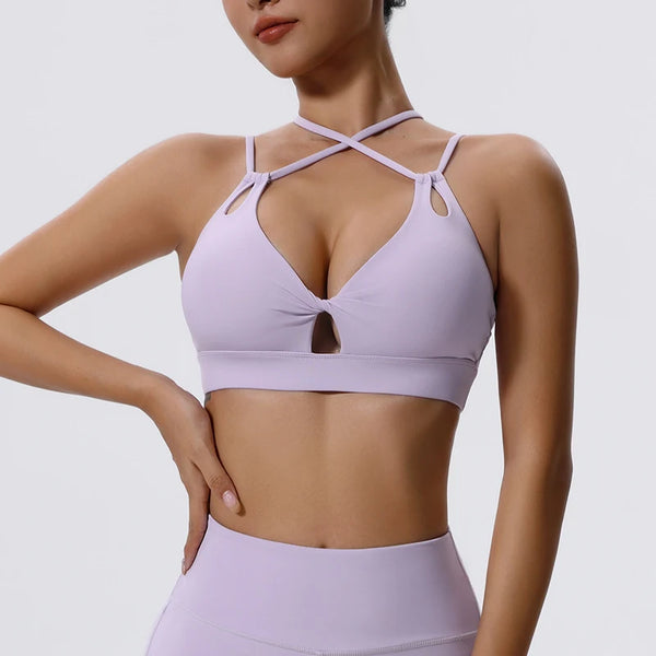 Cross-Strap Sports Bra