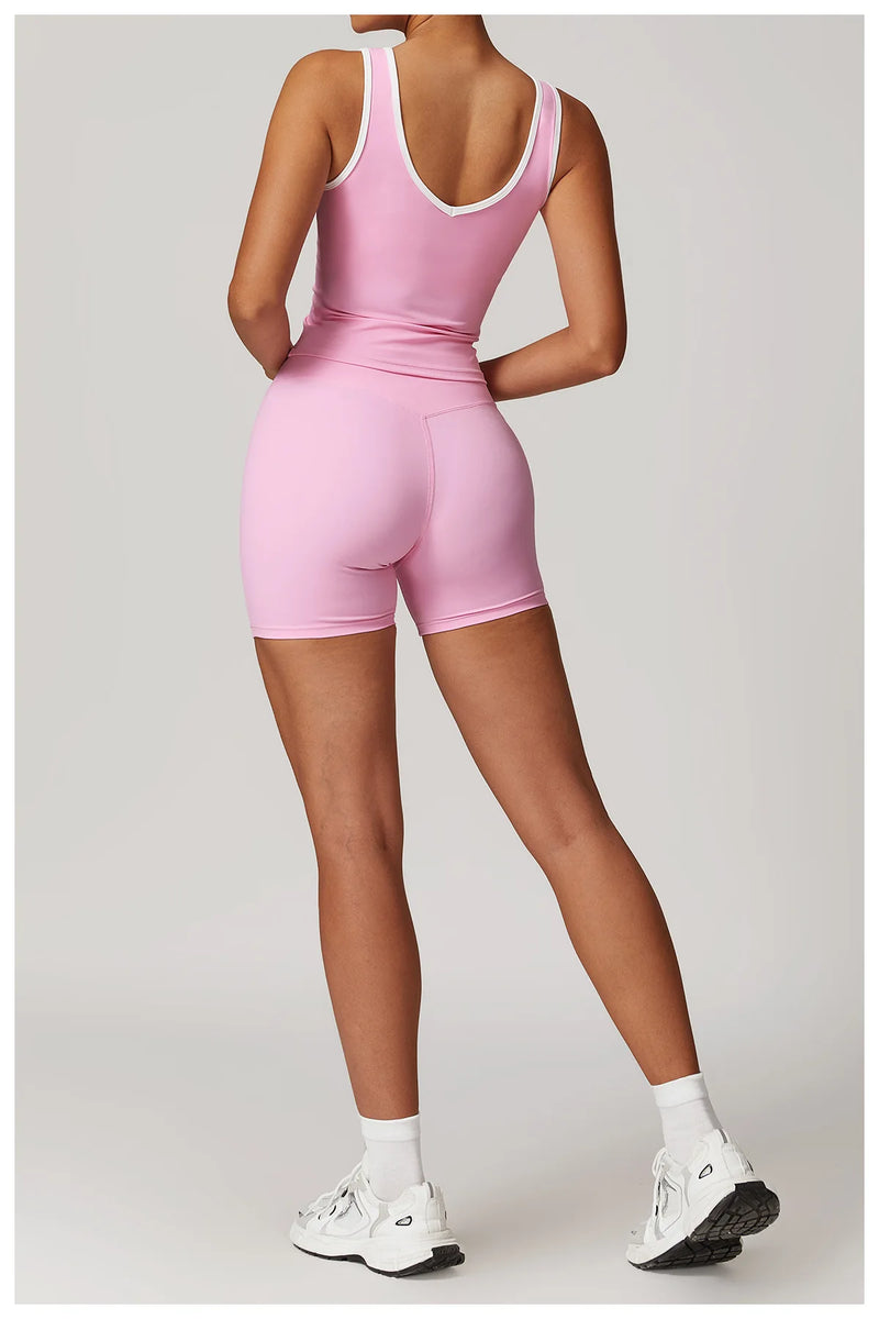 Crossover Flared Leggings Set