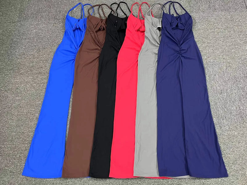 Sleek Noir Flare Jumpsuit