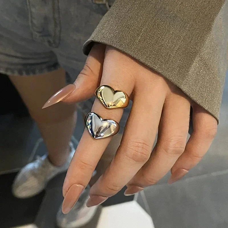 Chunky Heart Ring