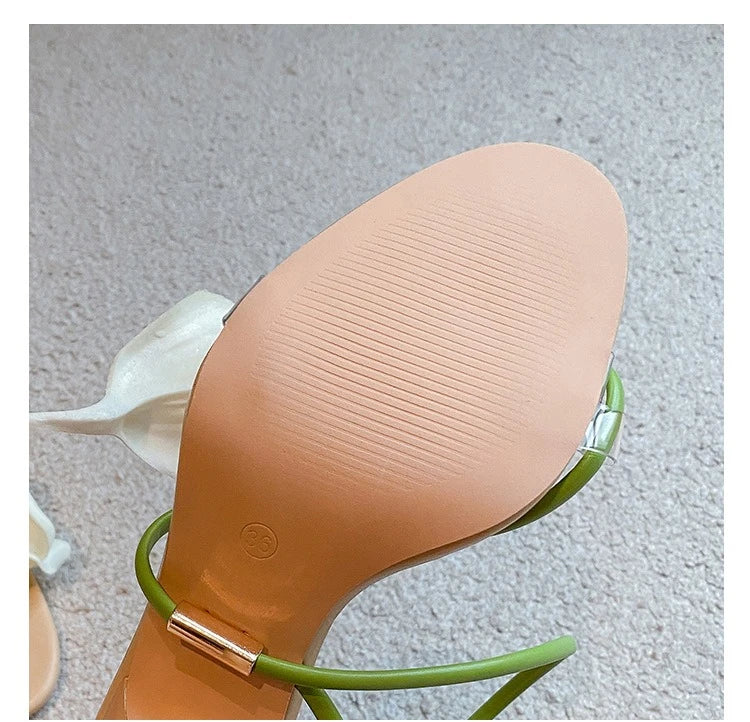 Floral Sculptural Heels