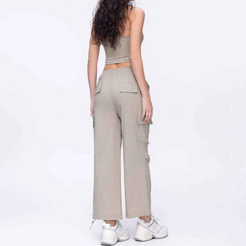 Polo Halter & Cargo Pants Set