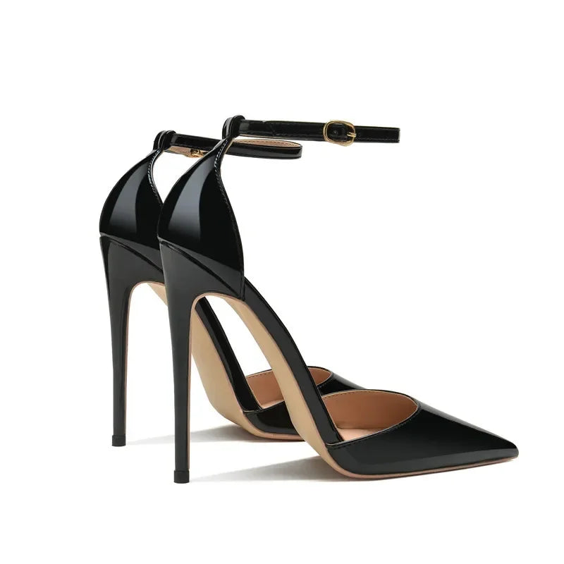 Ankle Strap Stiletto Pumps