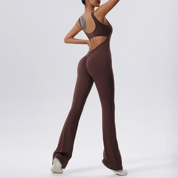 Flared Backless Suit