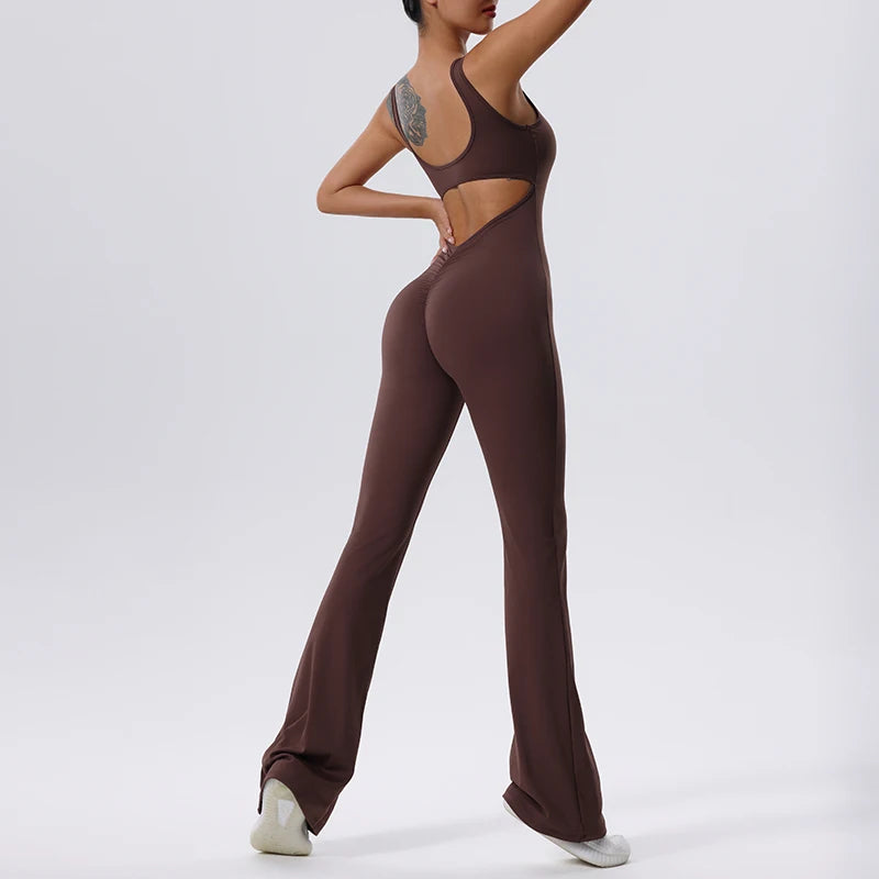 Flared Backless Suit