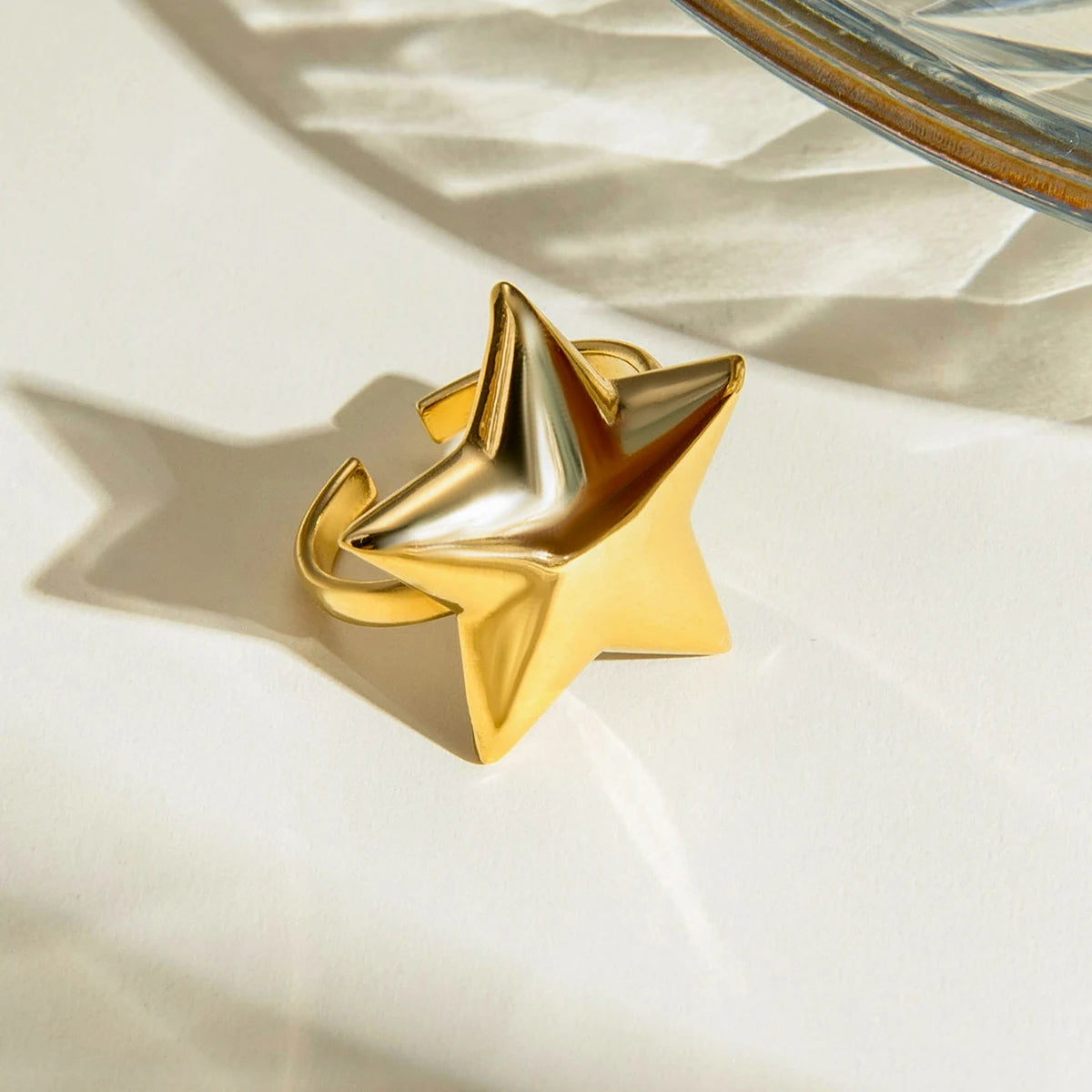Iconic Motif Statement Ring Set