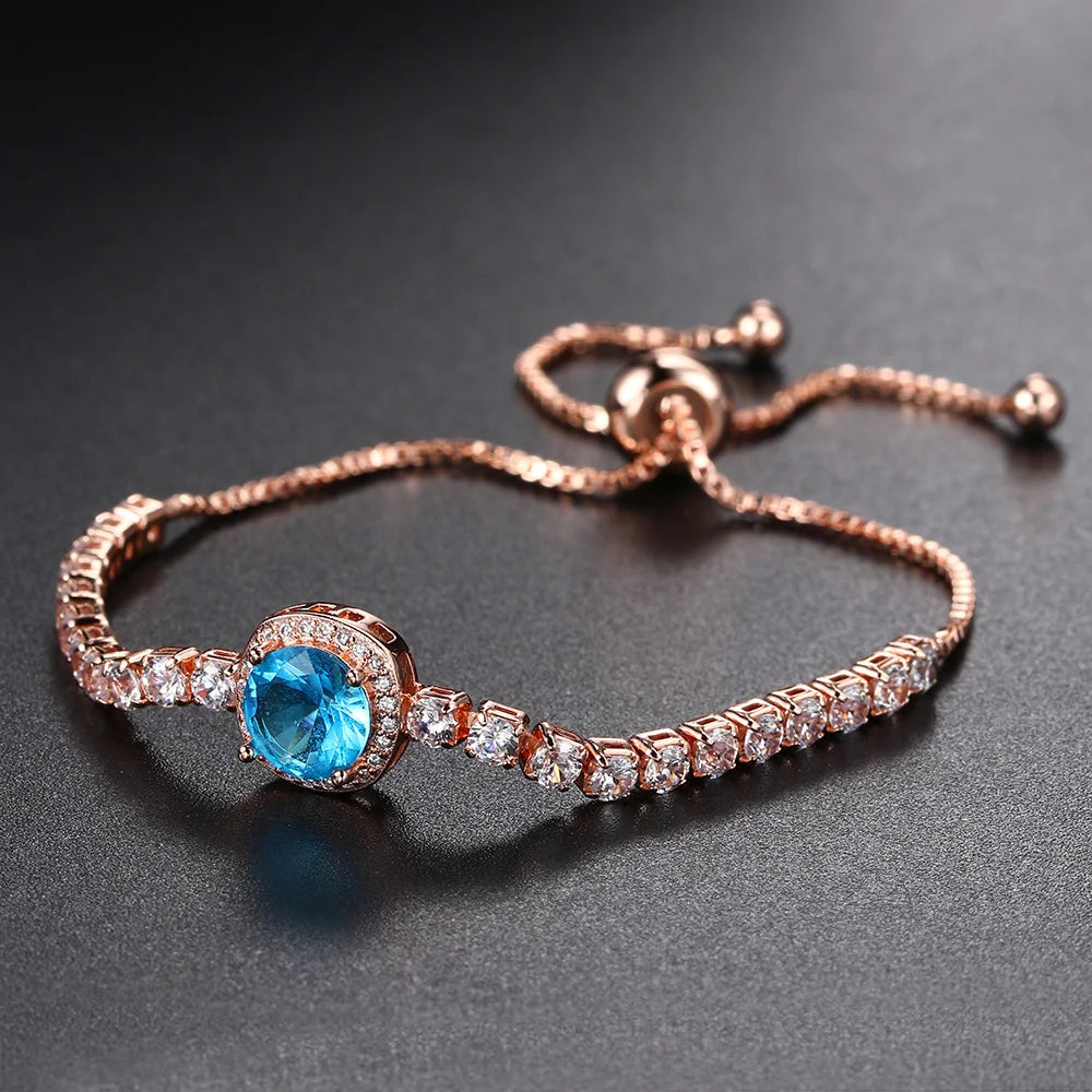 Elegant Crystal Tennis Bracelet