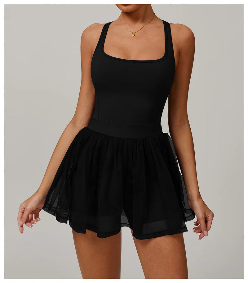Ballet Breeze Skater Romper