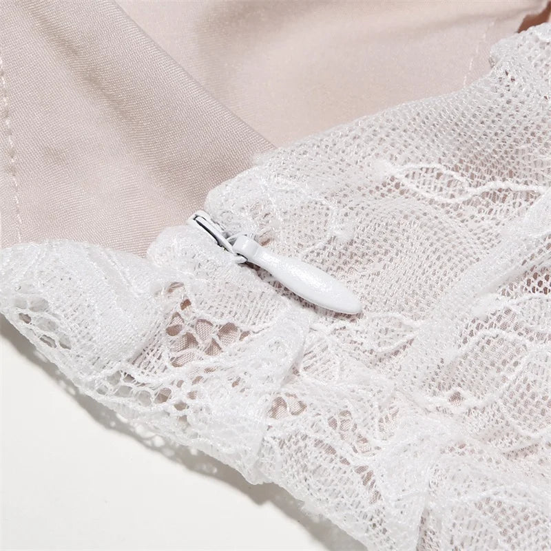 Long Sleeve Lace Maxi Dress
