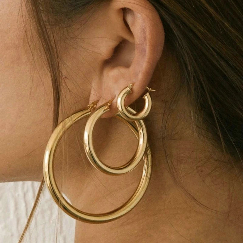 Classic Hoop Earring Set