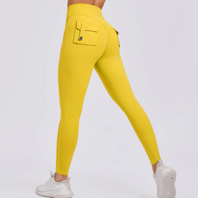 High-Waist Utility Pocket Leggings