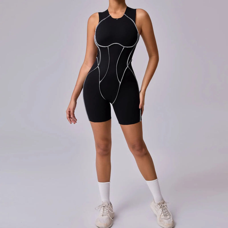 Sculpt Fit Sleeveless Romper