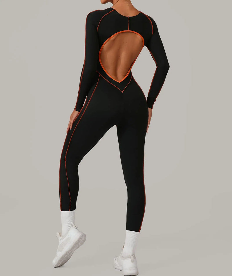 Contour Long Sleeve Jumpsuit